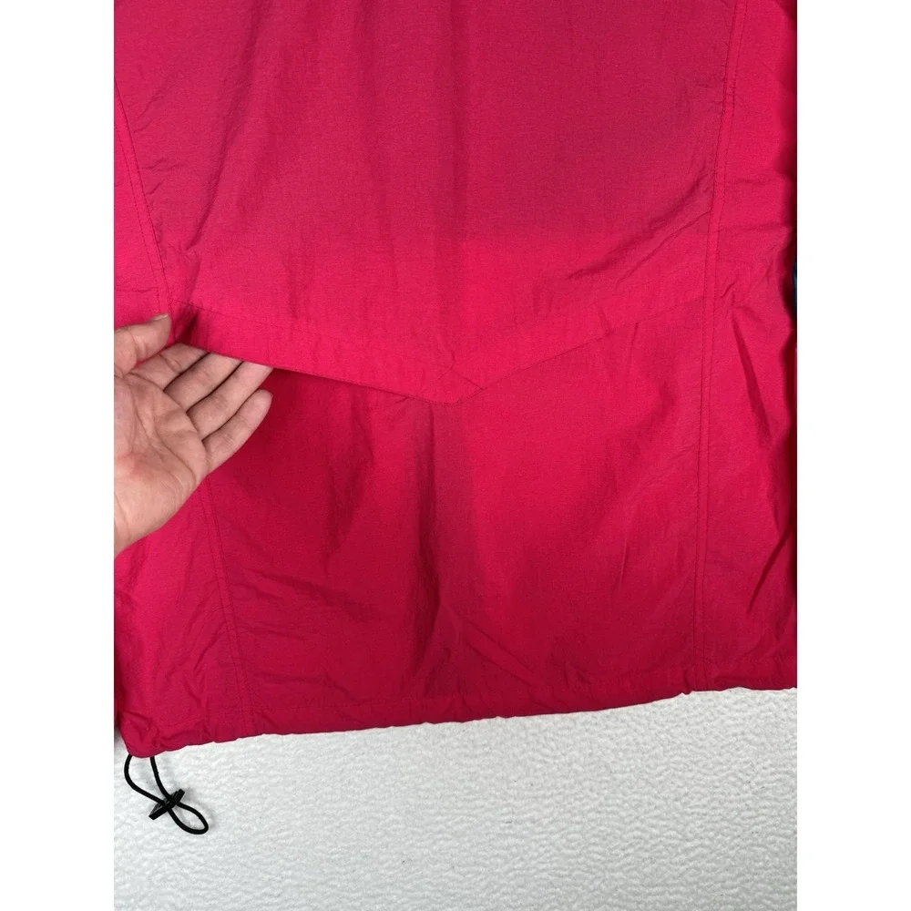 Vintage NIKE INTERNATIONAL Windbreaker Jacket Red Blue - Women's Small